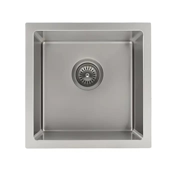 ZLINE 15" Boreal Undermount Single Bowl Bar Kitchen Sink with Basket Strainer - SUS-15