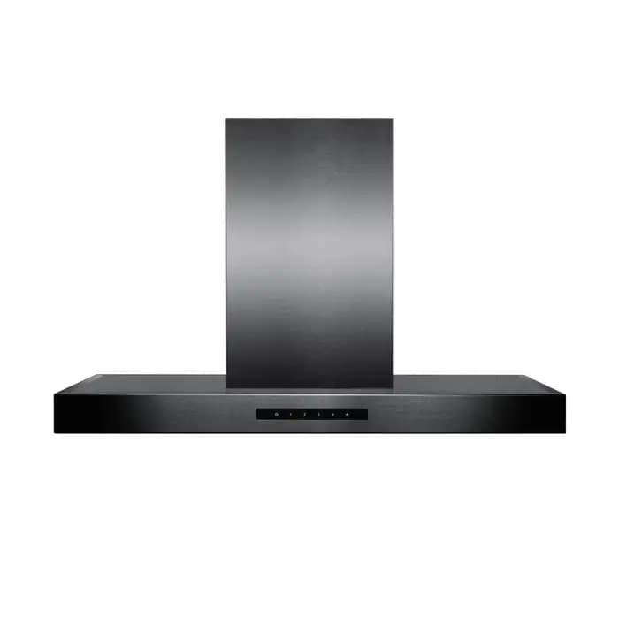 ZLINE - Convertible Island Mount Range Hood in Black Stainless Steel - BSKE2iN